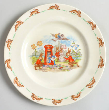 Bunnykins (Albion Shape) Dessert/Pie Plate