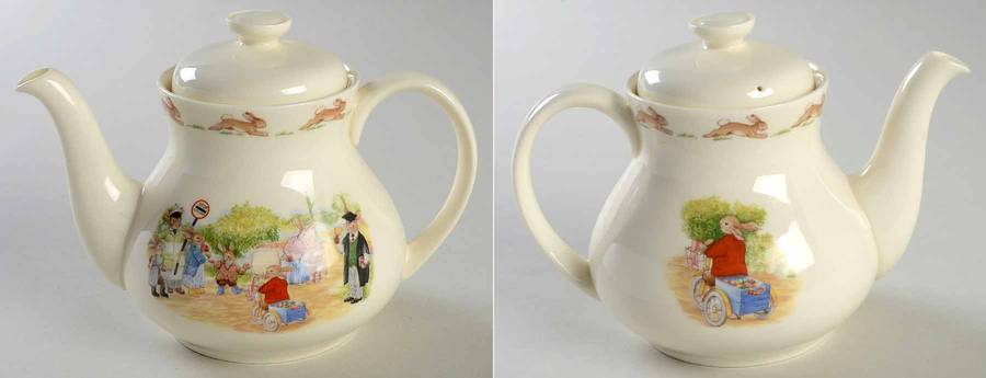 Bunnykins (Albion Shape) Mini Teapot & Lid