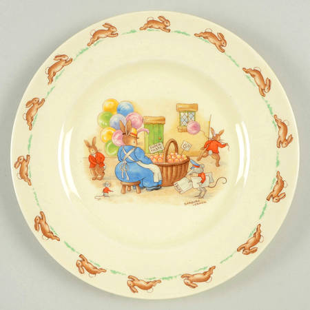 Bunnykins (Albion Shape) Salad Plate
