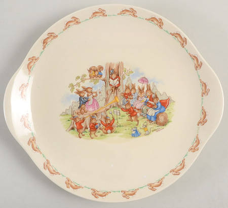 Bunnykins (Albion Shape) Handled Cake Plate