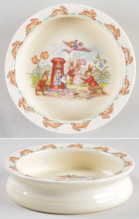 Bunnykins (Albion Shape) 6" Round Baby Plate