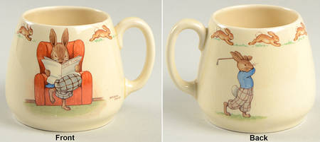 Bunnykins (Albion Shape) 1 Handle Don Mug
