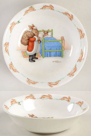 Bunnykins (Albion Shape) Bone China Coupe Cereal Bowl