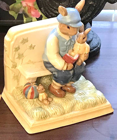 Bunnykins (Albion Shape) Figural China Bookend