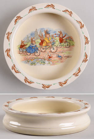 Bunnykins (Albion Shape) 7" Round Baby Plate