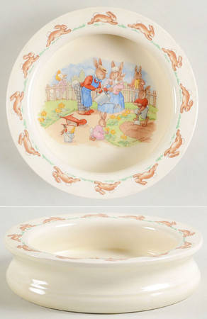Bunnykins (Albion Shape) 6" Round Baby Plate