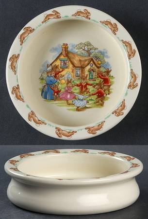 Bunnykins (Albion Shape) 6" Round Baby Plate