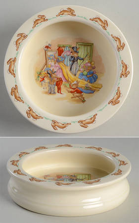 Bunnykins (Albion Shape) 6" Round Baby Plate