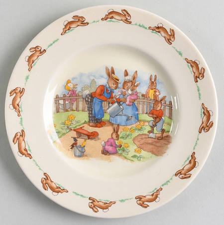 Bunnykins (Albion Shape) Bread & Butter Plate