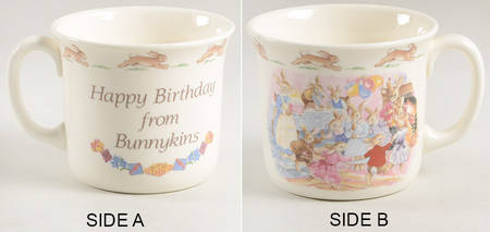 Bunnykins (Albion Shape) Happy Birthday Mug