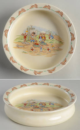 Bunnykins (Albion Shape) 7" Round Baby Plate