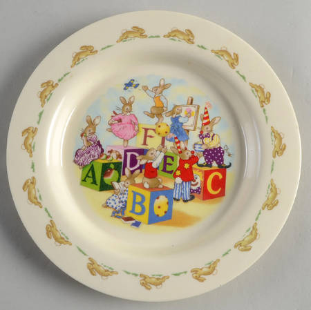 Bunnykins (Albion Shape) Melamine Baby Plate