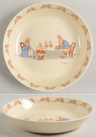 Bunnykins (Albion Shape) Coupe Soup/Porridge Bowl
