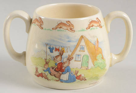 Bunnykins (Albion Shape) 2 Handle Don Mug