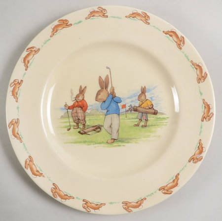 Bunnykins (Albion Shape) Dessert/Pie Plate