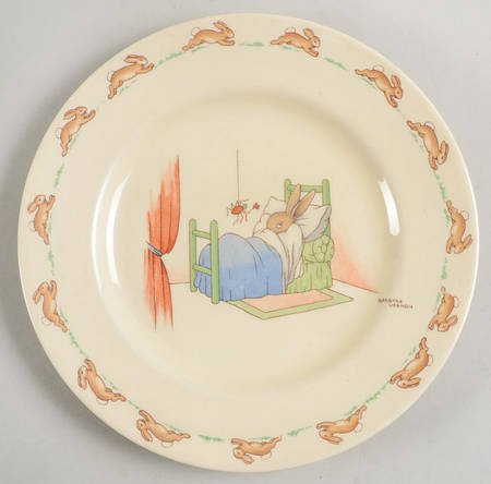 Bunnykins (Albion Shape) Dessert/Pie Plate