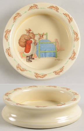 Bunnykins (Albion Shape) 6" Round Bady Plate