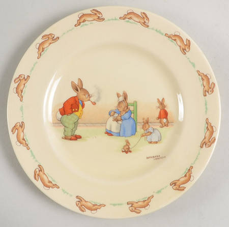 Bunnykins (Albion Shape) Bread & Butter Plate