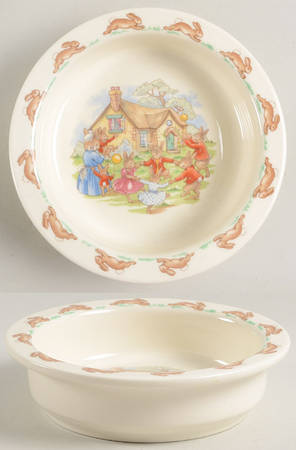 Bunnykins (Albion Shape) 6" Round Baby Plate