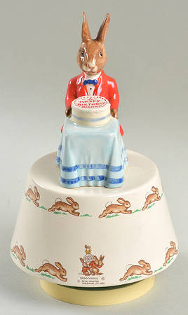Bunnykins (Albion Shape) Figural Music Box