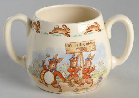 Bunnykins (Albion Shape) 2 Handle Don Mug