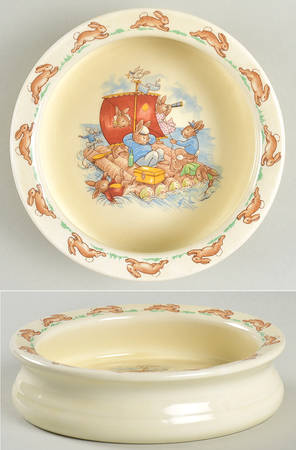 Bunnykins (Albion Shape) 6'' Round Baby Plate