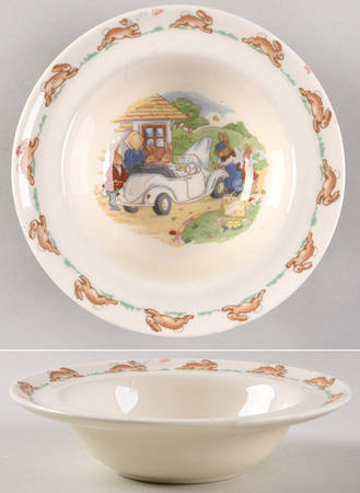 Bunnykins (Albion Shape) Rim Fruit/Dessert (Sauce) Bowl