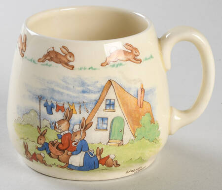 Bunnykins (Albion Shape) 1 Handle Don Mug