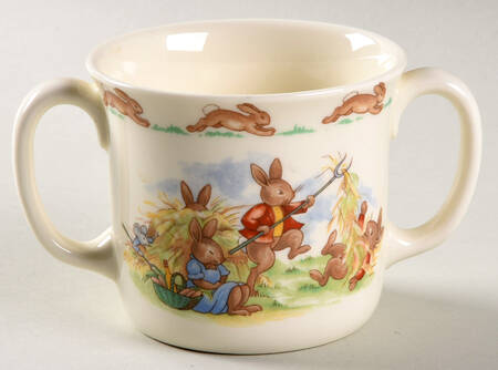 Bunnykins (Albion Shape) 2 Handled Hug a Mug Mug