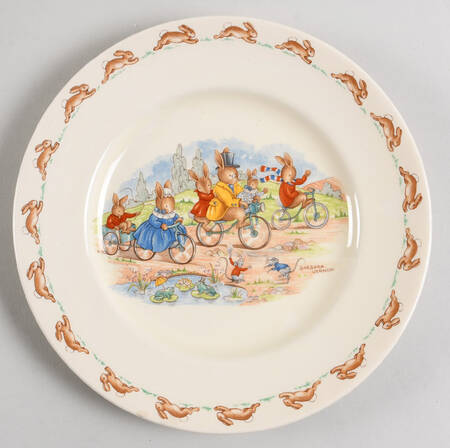 Bunnykins (Albion Shape) Salad Plate
