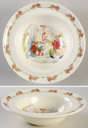 Bunnykins (Albion Shape) Rim Fruit/Dessert (Sauce) Bowl