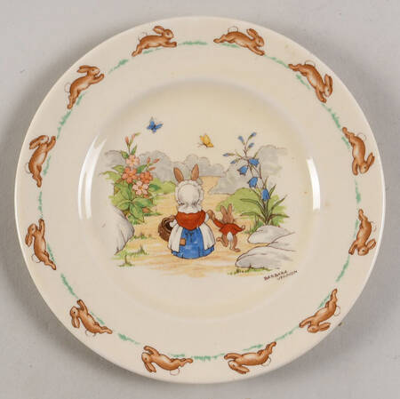 Bunnykins (Albion Shape) Bread & Butter Plate