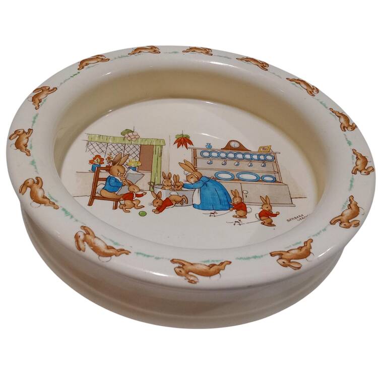 Bunnykins (Albion Shape) 7" Round Baby Plate