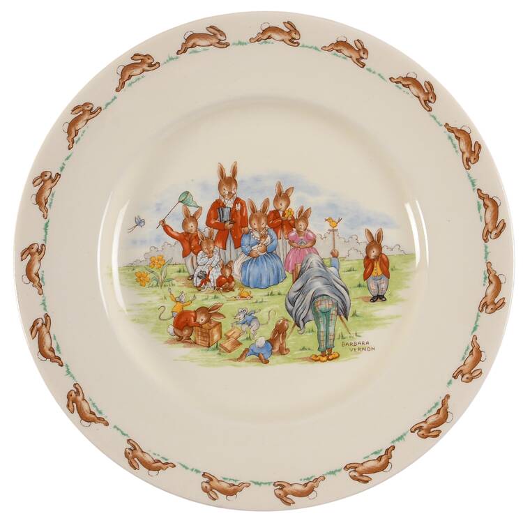 Bunnykins (Albion Shape) Luncheon Plate