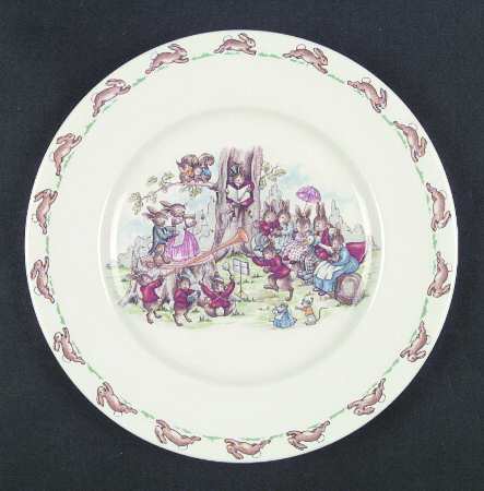 Bunnykins (Albion Shape) Salad Plate