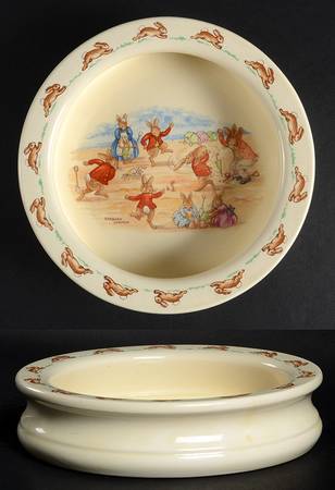 Bunnykins (Albion Shape) 7" Round Baby Plate