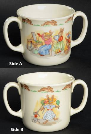 Bunnykins (Albion Shape) 2 Handled Hug a Mug Mug