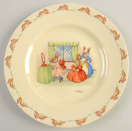 Bunnykins (Albion Shape) Salad Plate