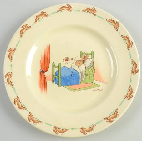 Bunnykins (Albion Shape) Dessert/Pie Plate