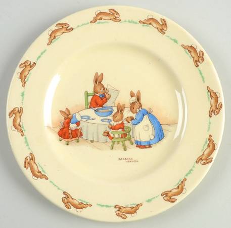 Bunnykins (Albion Shape) Bread & Butter Plate
