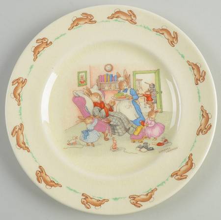 Bunnykins (Albion Shape) Bread & Butter Plate