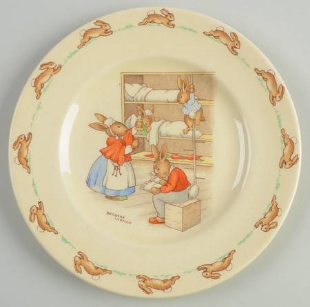 Bunnykins (Albion Shape) Bread & Butter Plate
