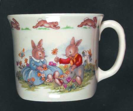 Bunnykins (Albion Shape) 1 Handle Hug a Mug Mug