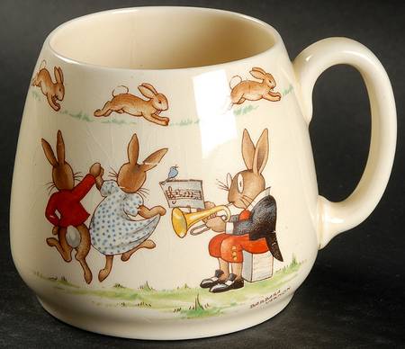 Bunnykins (Albion Shape) 1 Handle Don Mug