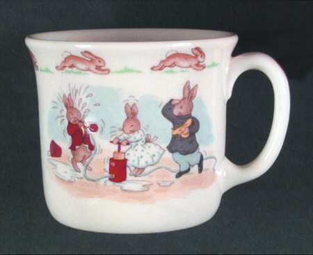 Bunnykins (Albion Shape) 1 Handle Hug a Mug Mug