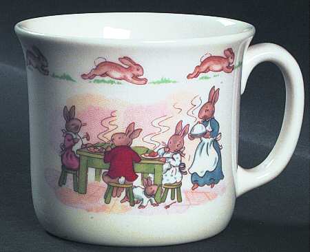 Bunnykins (Albion Shape) 1 Handle Hug a Mug Mug