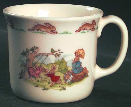 Bunnykins (Albion Shape) 1 Handle Hug a Mug Mug