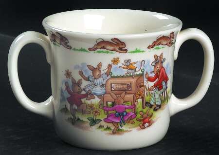 Bunnykins (Albion Shape) 2 Handled Hug a Mug Mug
