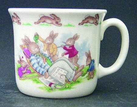 Bunnykins (Albion Shape) 1 Handle Hug a Mug Mug
