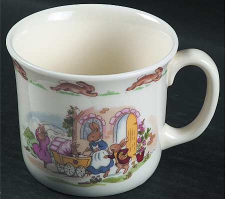 Bunnykins (Albion Shape) 1 Handle Hug a Mug Mug